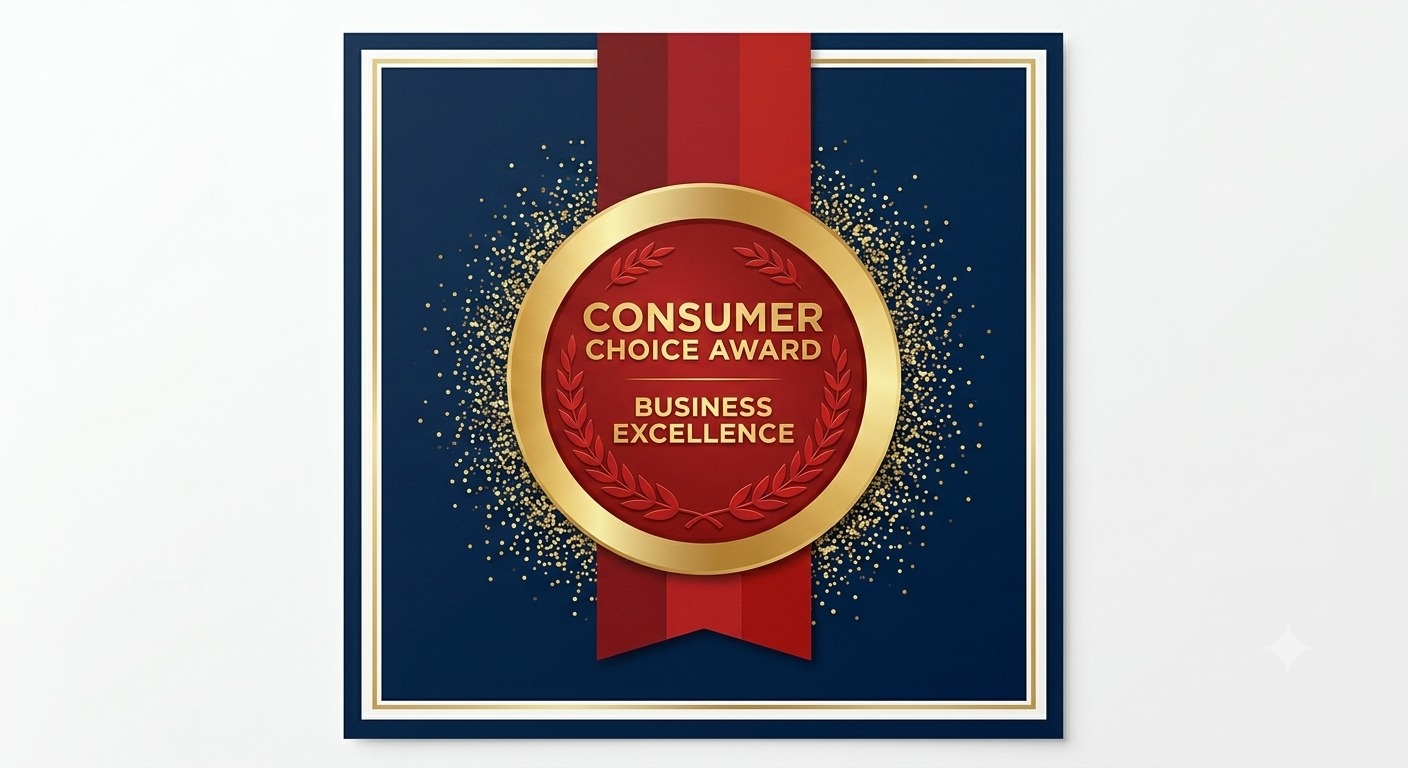 Consumer Choice Award — Business Excellence Badge